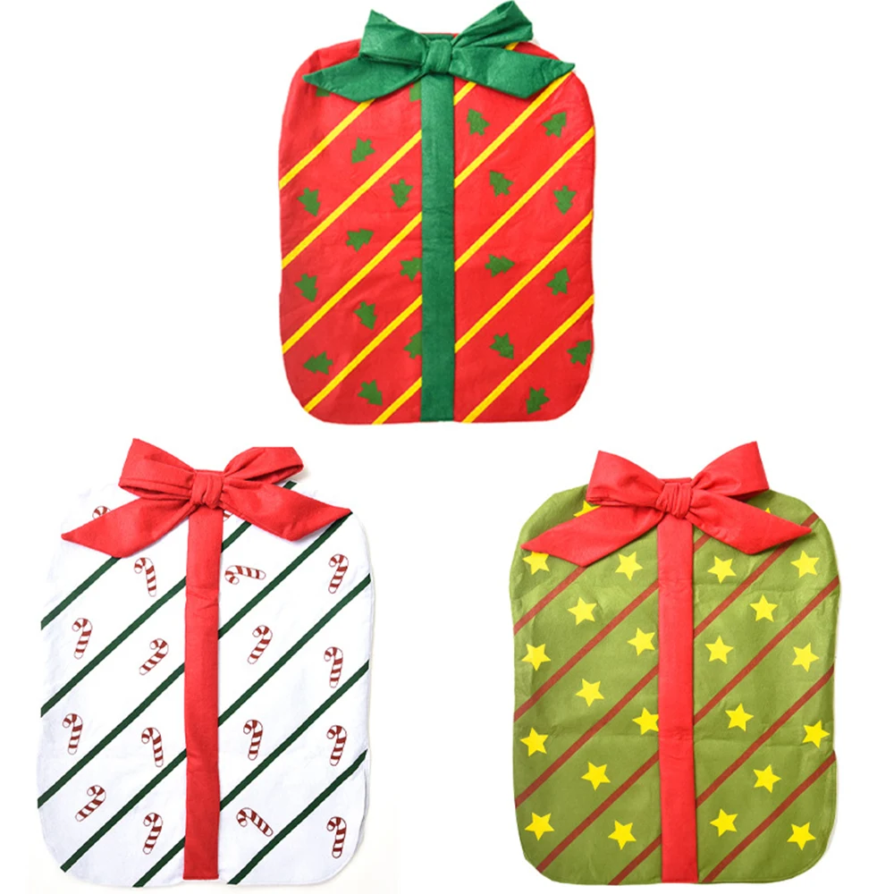 Christmas Bowknot Chair Cover 1