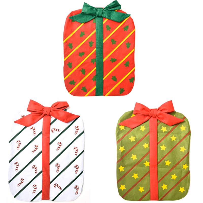Christmas Bowknot Chair Cover