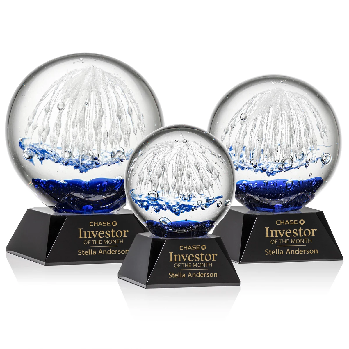 Starburst Award on Sheffield Base - Black 1