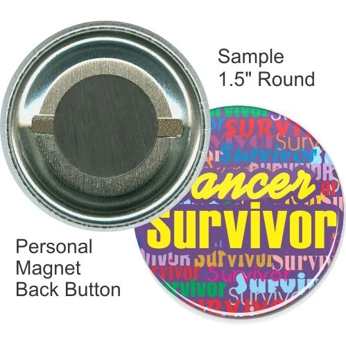 Personal Magnet 1 1/2 Inch Round Button 1