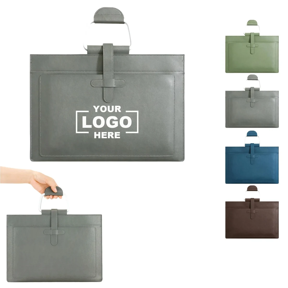 A4 PU Business Handbag Laptop Bag 1