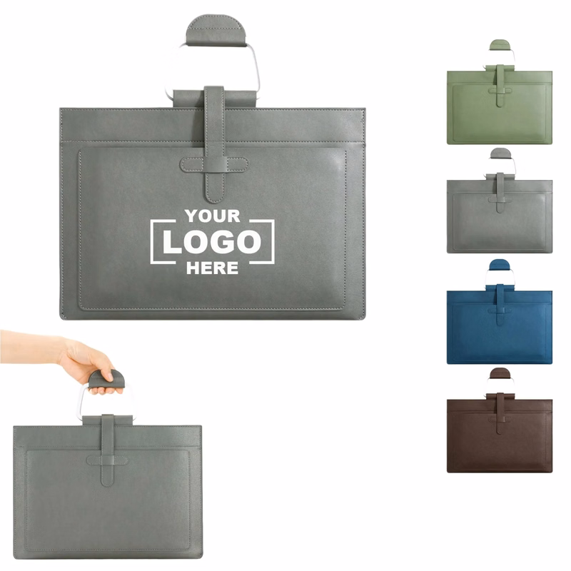 A4 PU Business Handbag Laptop Bag