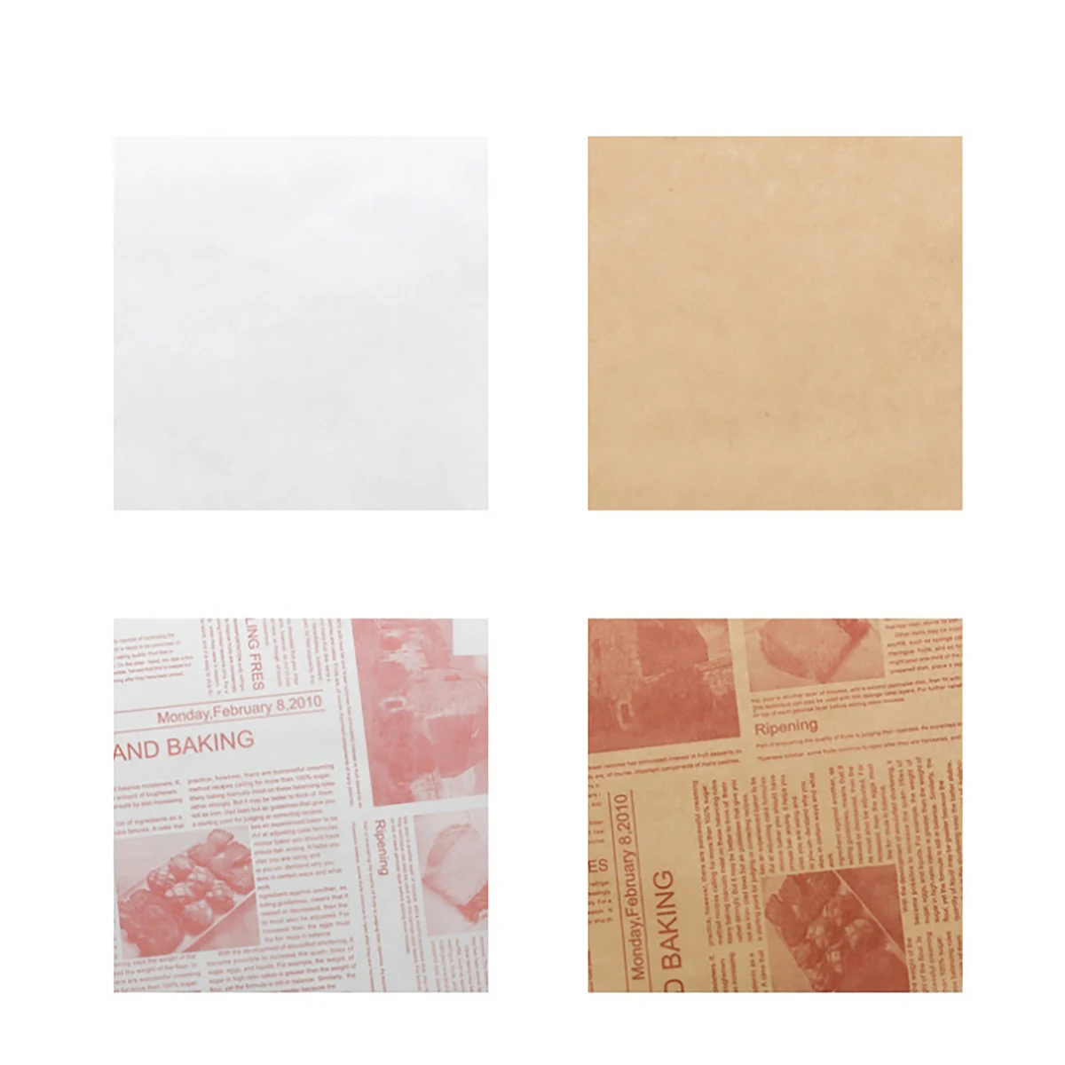 Customize Food Hamburger Paper 1