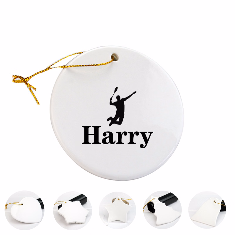 3" Ceramic Ornaments