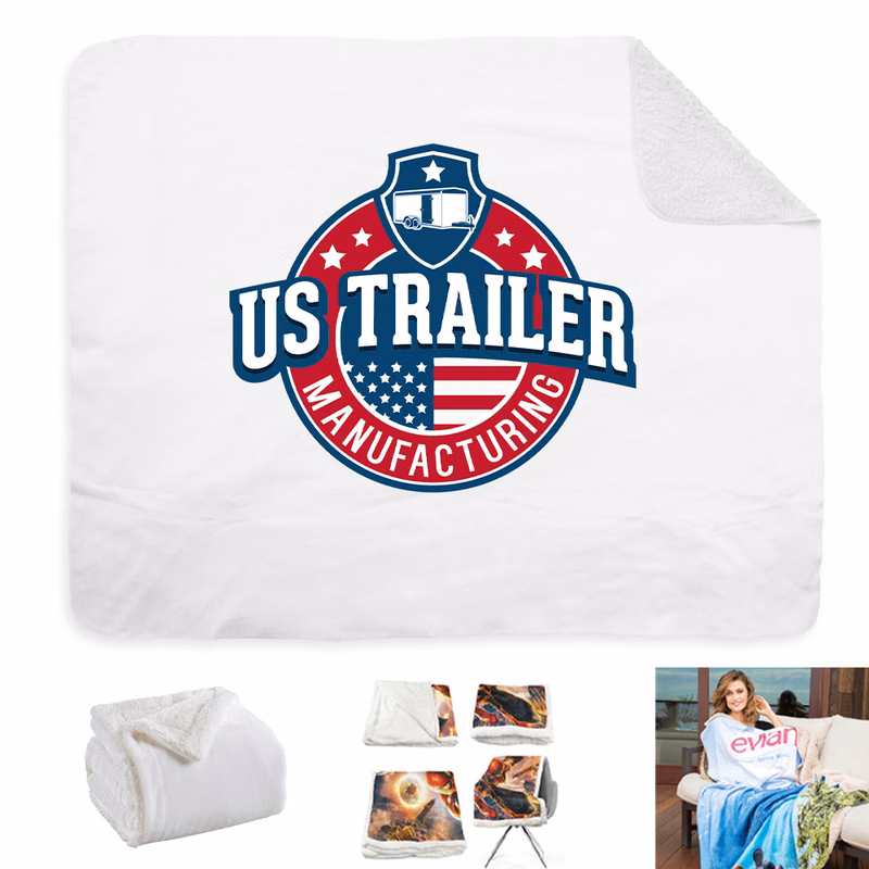 Sublimation 11.80 oz/yd Sherpa Blanket