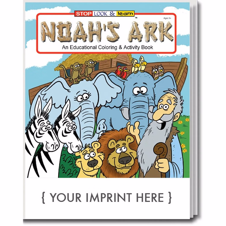 COLORING BOOK - Noah's Ark Coloring & Activity Book