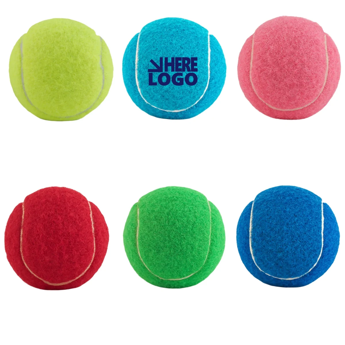 Rubber Pet Tennis Balls MOQ100 1