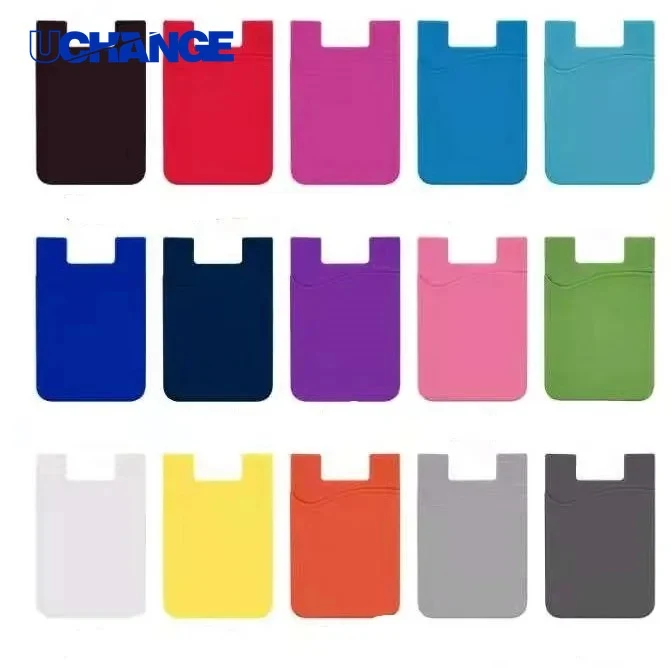 Silicone Phone Wallet Card Holder for Daily Use 1