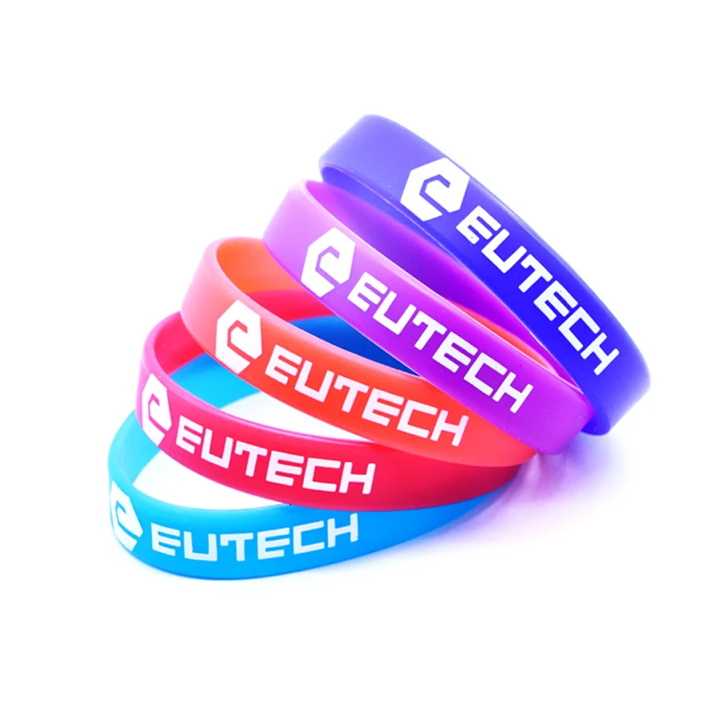Decorative Silicone Wristbands Silicone Bracelets 1