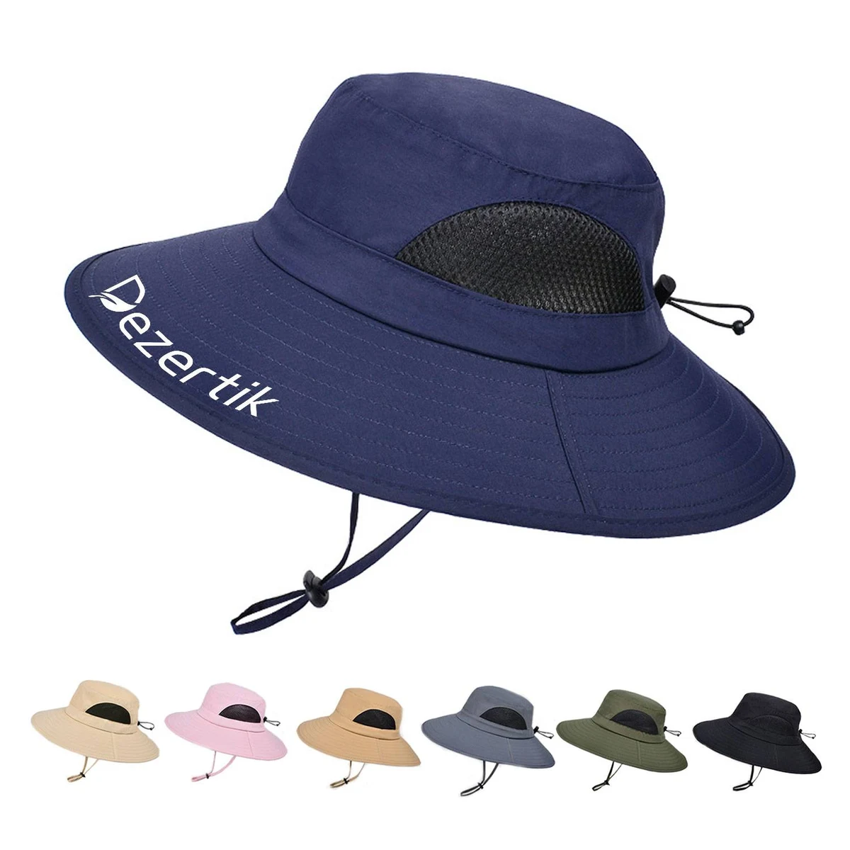 Wide-Brimmed Sunshade and Sunblock Fisherman's Hat 1