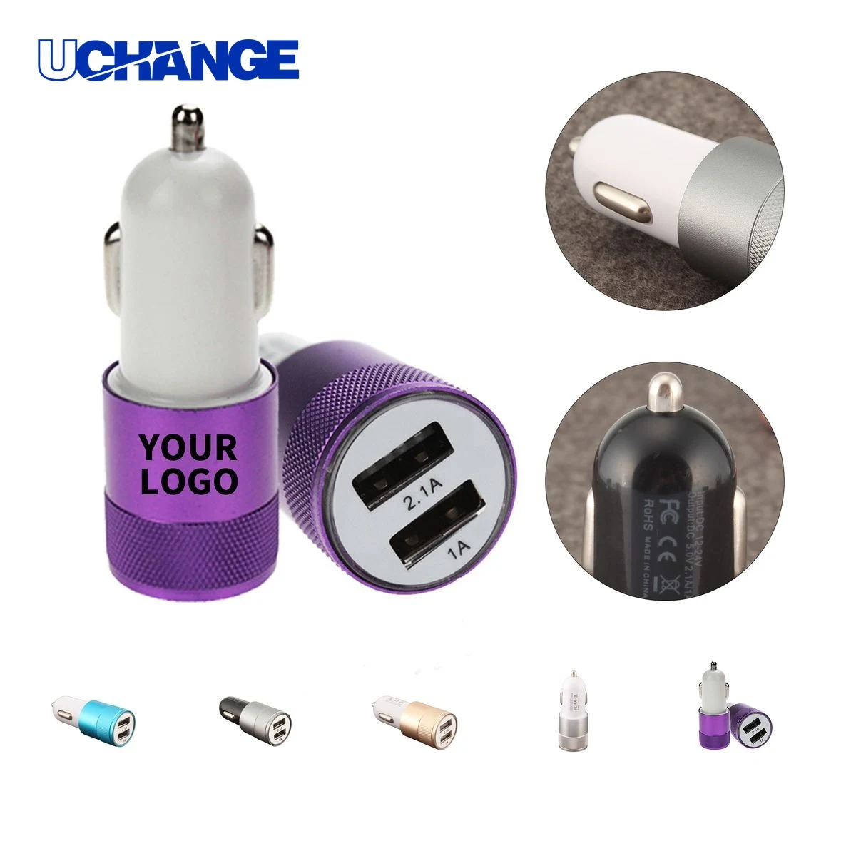 Dual Port Car Charger 1
