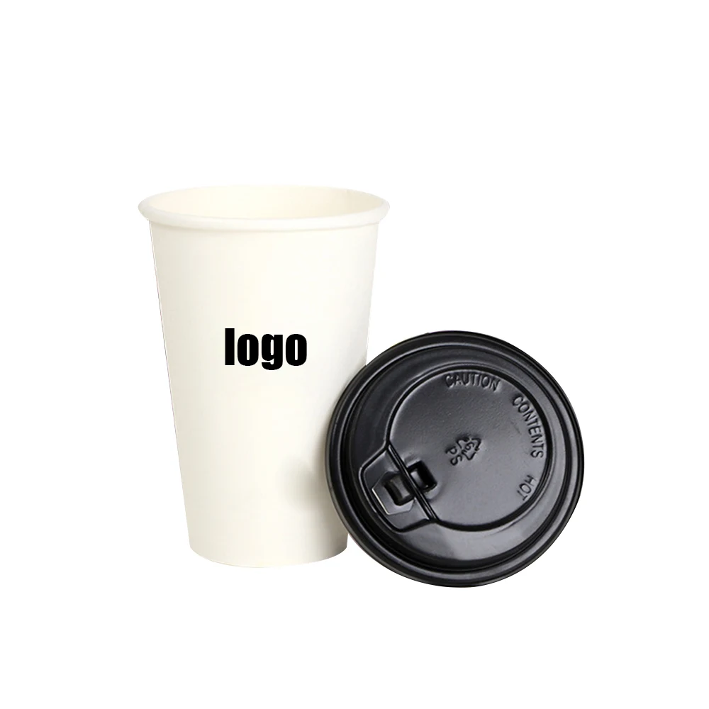Can be equipped with cup cover, milk tea, Coffee cup, one-time environmental protection advertisemen 1