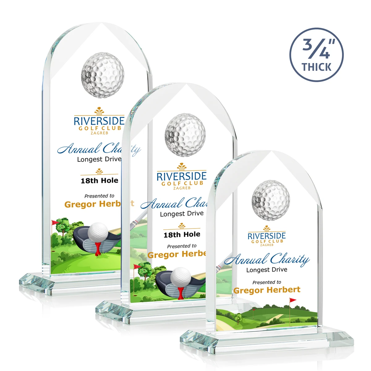 Blake Golf VividPrint™ Award - Starfire 1
