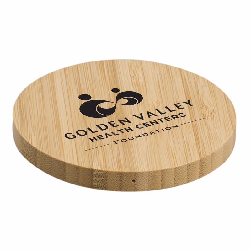 15W Eco-Friendly Bamboo Wireless Fast Charging Pad