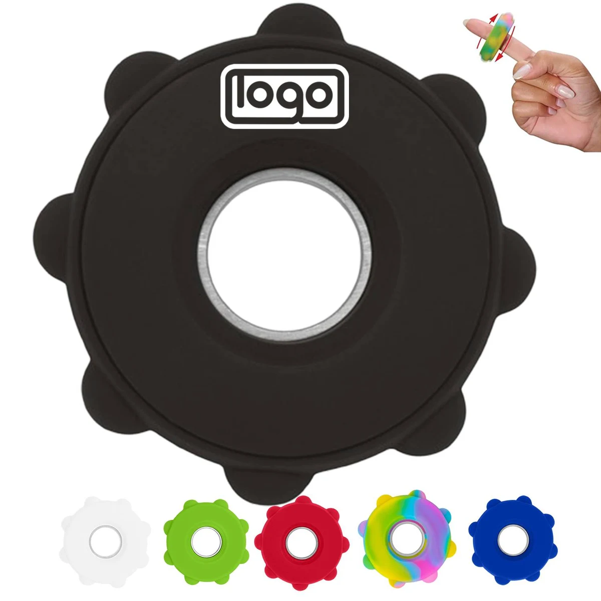 Silicone Stress Relief Spinning Toy 1