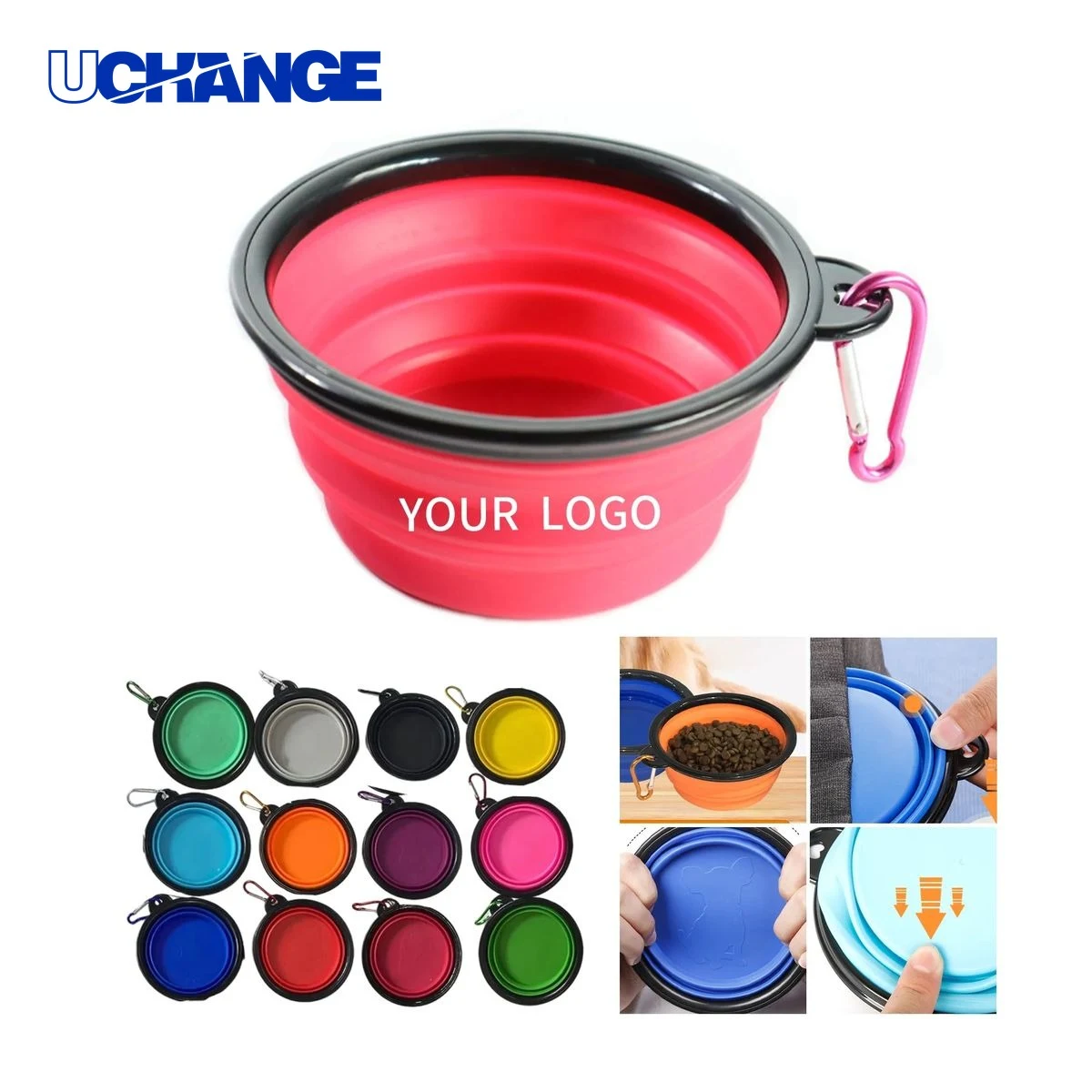 Foldable TPE Travel Dog Bowl 1
