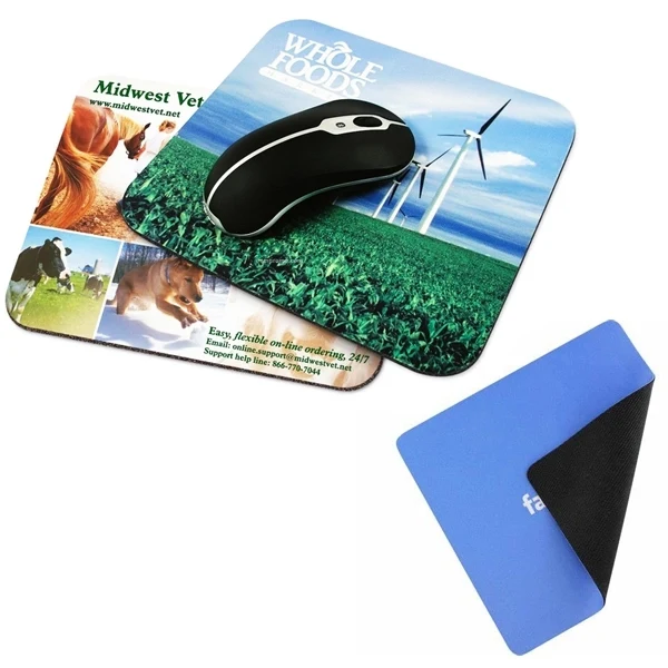 Custom Mouse Pads 7.5" x 8" x 1/12" 1