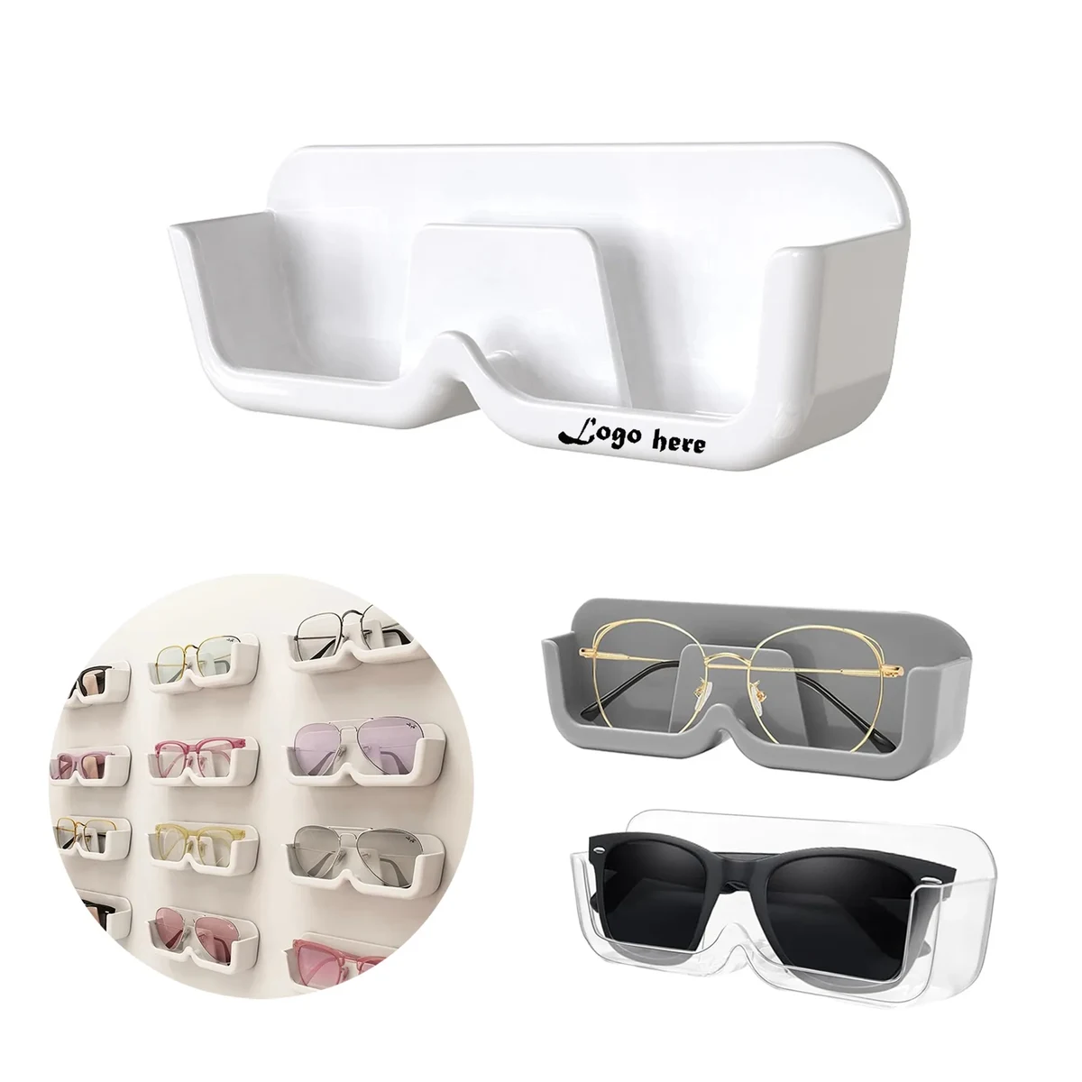 Sunglass Organizer Wall Mount Glasses Rack 1