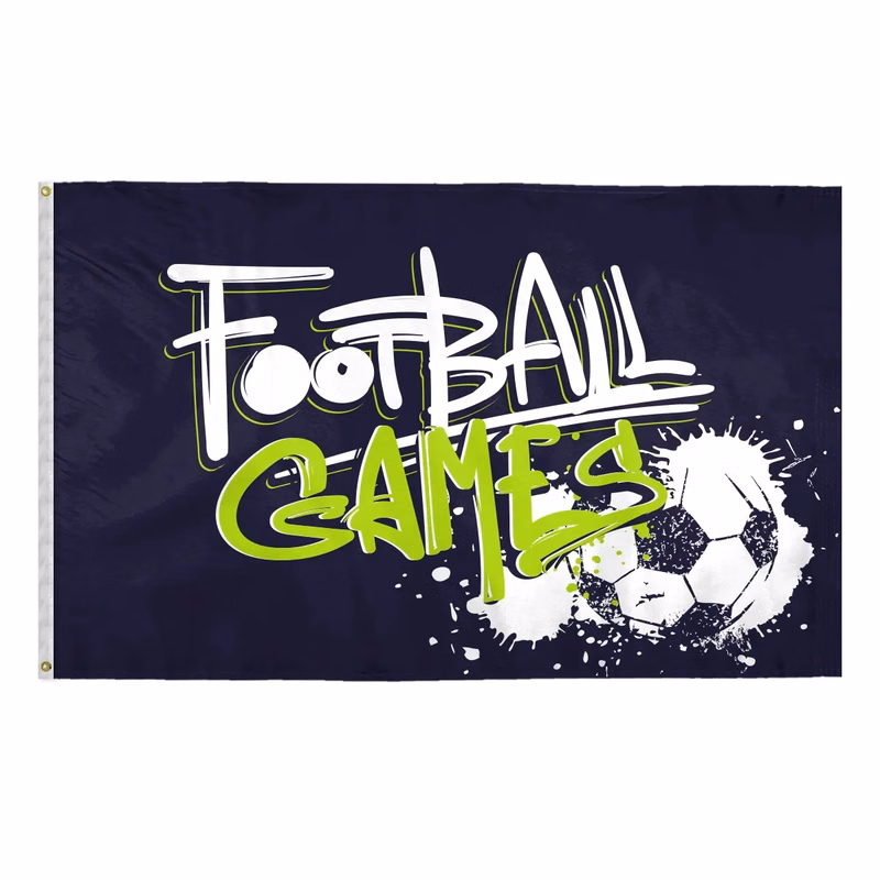 Custom Screen Sublimation Flag - 5' x 8' W-Poly