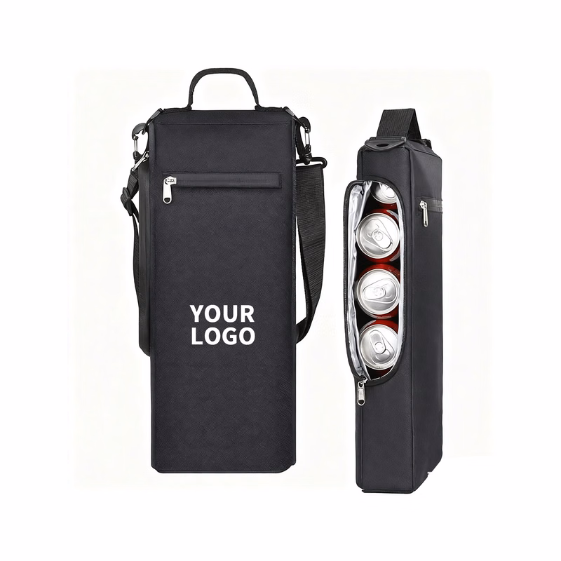 Golf Cooler Bag Holds 6 Cans With Insulated 600D Shell