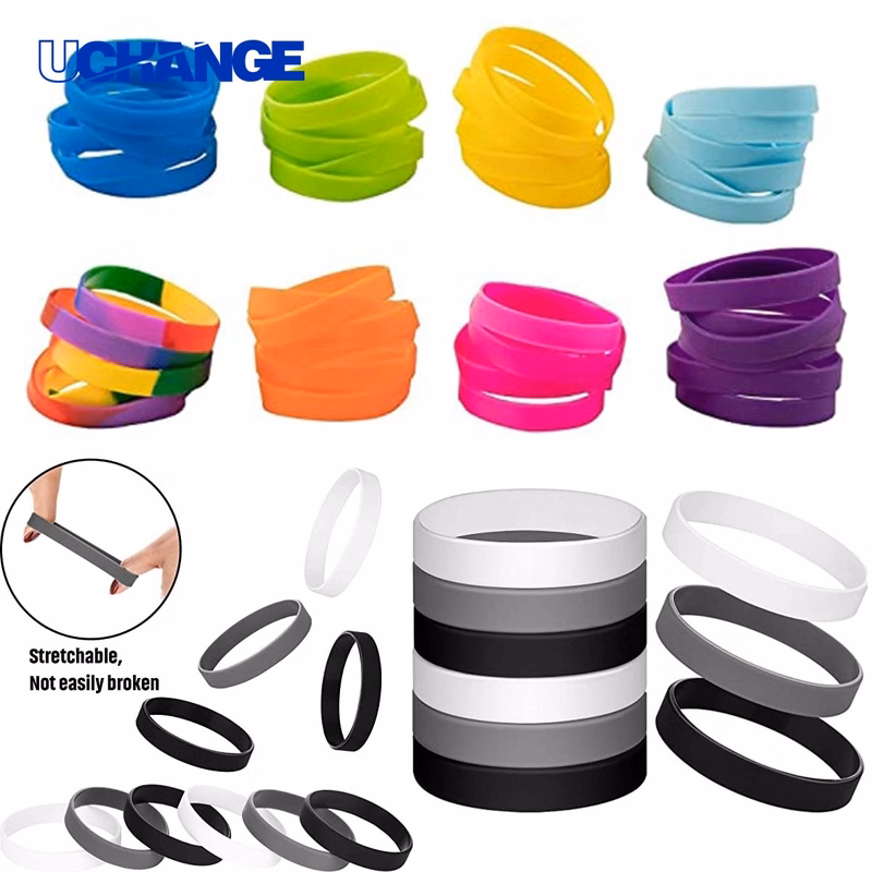 12mm Silicone Wristband Bracelet