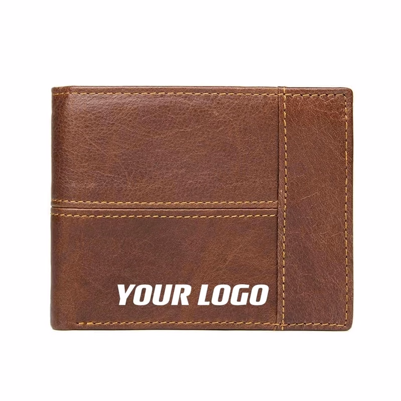 Custom Genuine Leather Wallet For Men Women