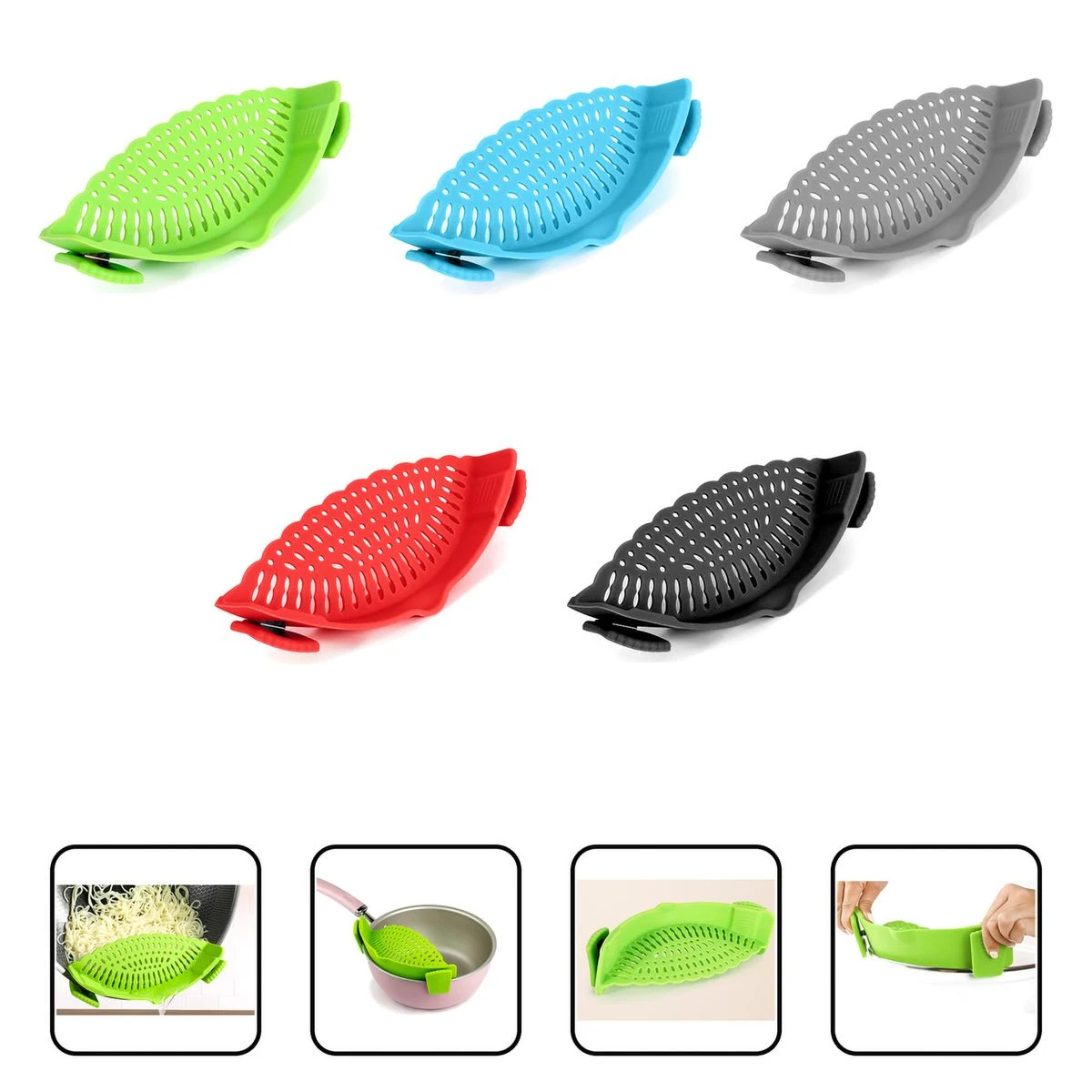 Heat-Resistant Cookware Drain Basket 1