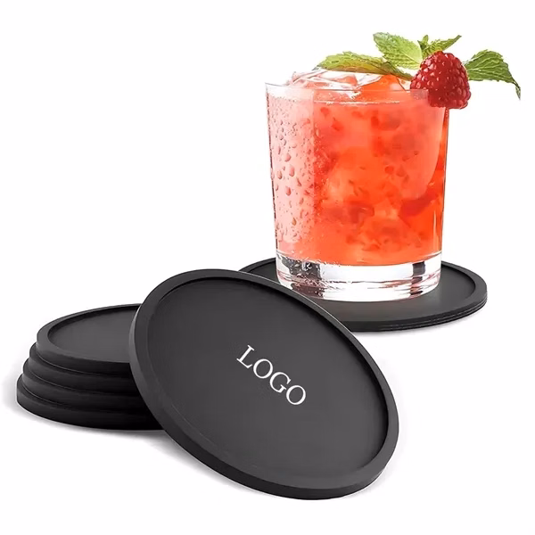 Non Slip Silicone Drink Coasters for Events, Gifting and Everyday Use