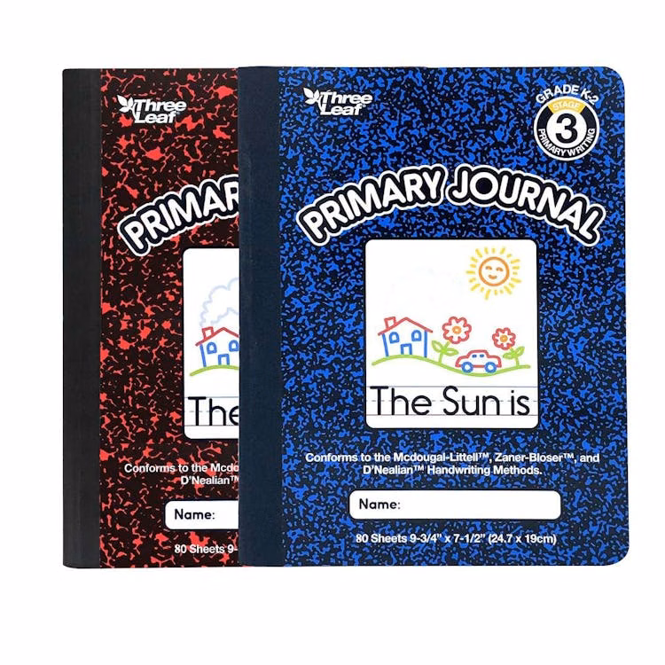 Primary Journal Composition Notebooks - 80 Sheets 2 Colors