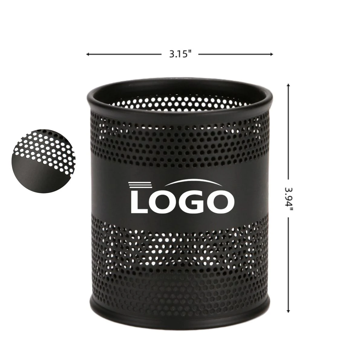 MOQ20pcs Minimalist Round Iron Pen Stand 1