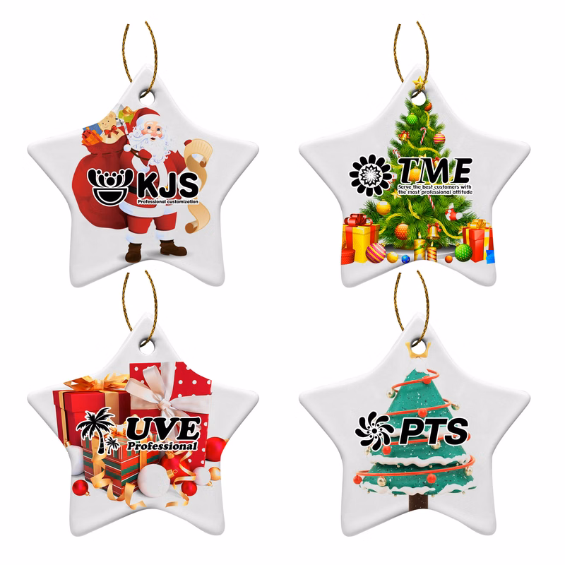 Star Ceramic Ornaments