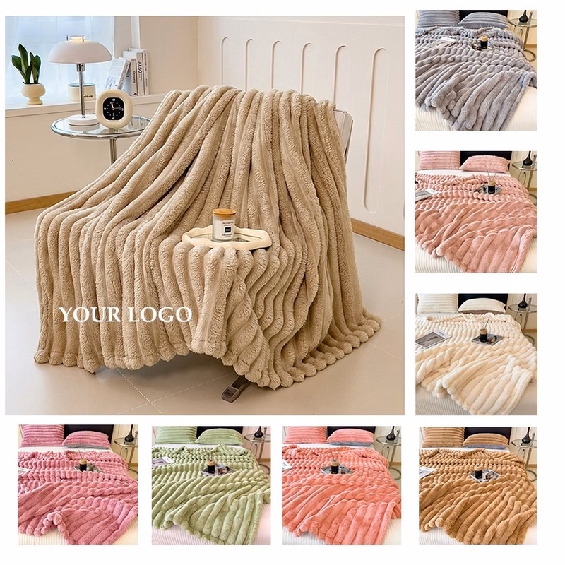White Throw Blanket for Couch