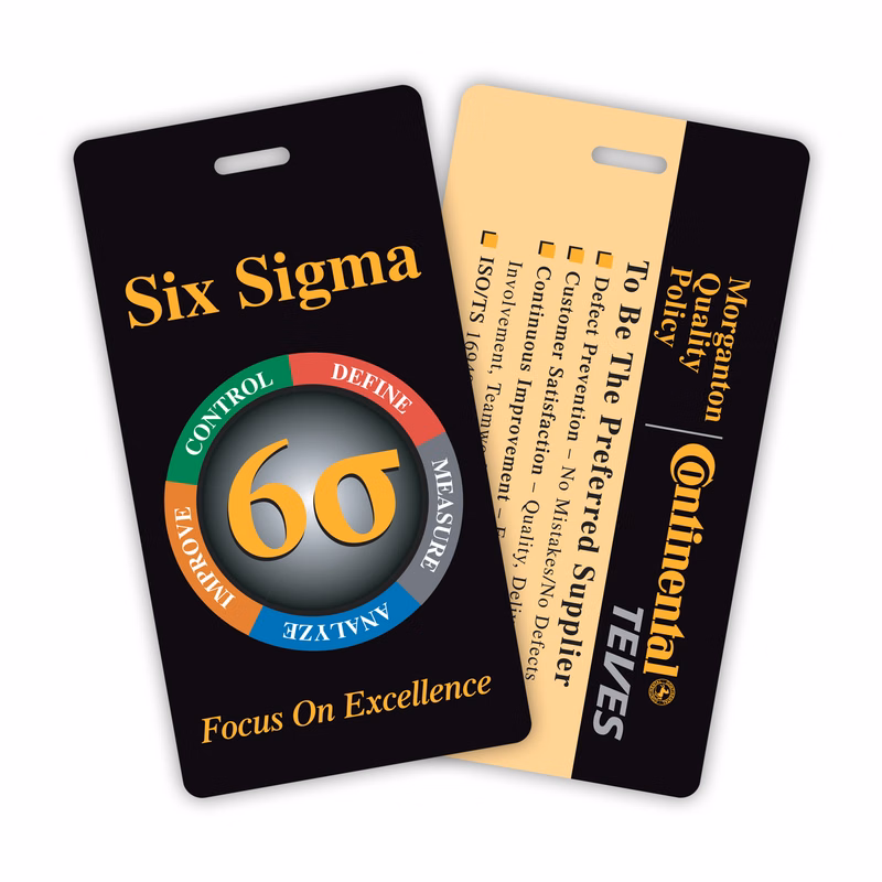 USA Made Laminated Paper Event Badge  20mil Budget-Friendly (2.25"x4.25") Rectangle