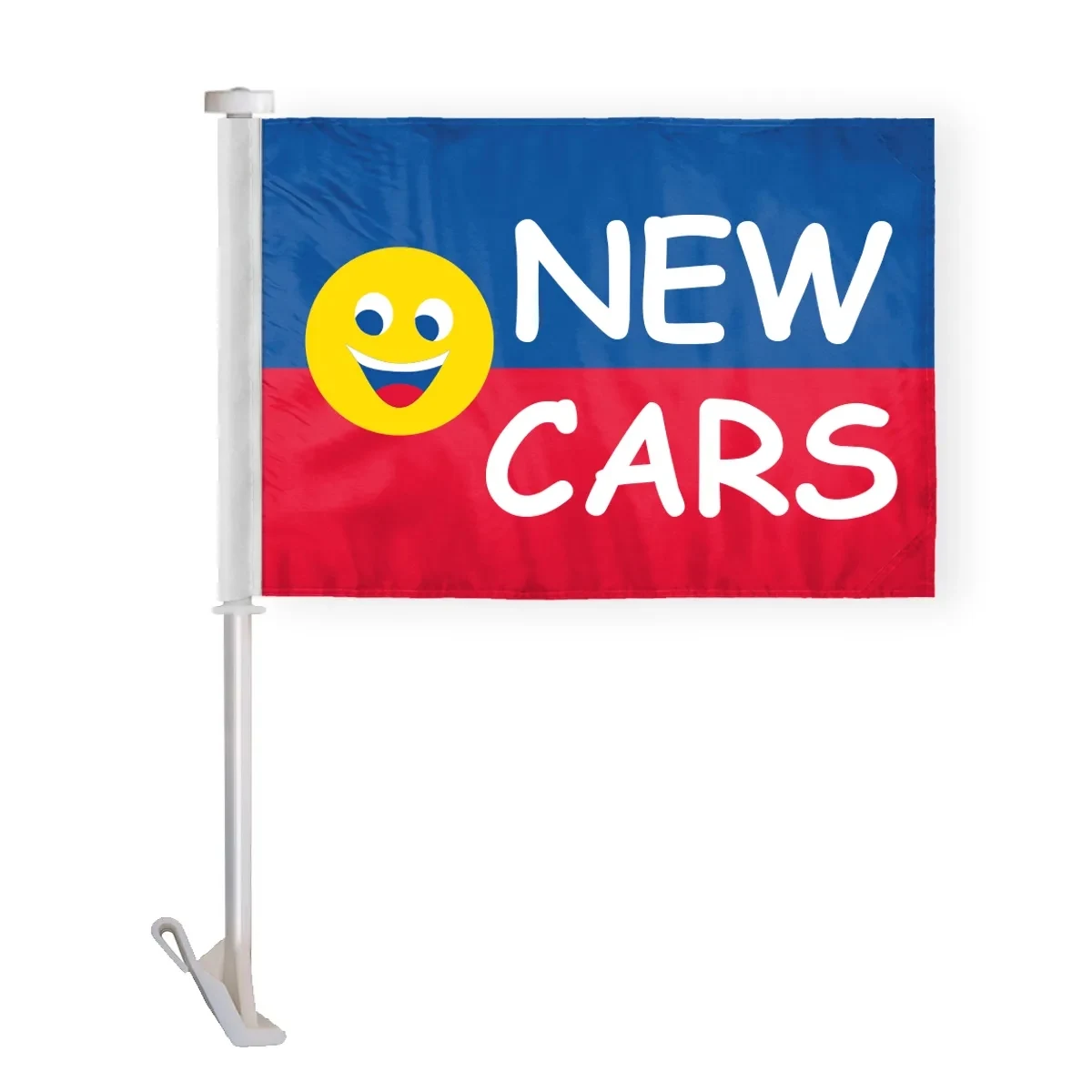 10.5" x 15" Advertising Car Flag - wPoly 1 Ply 1