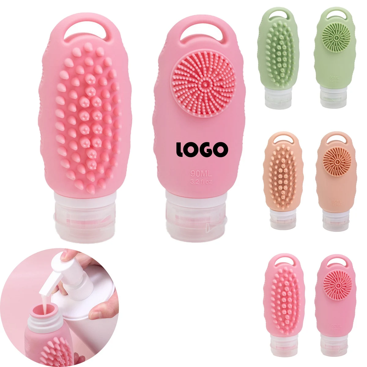 Silicone Travel Bottles for Toiletries 1