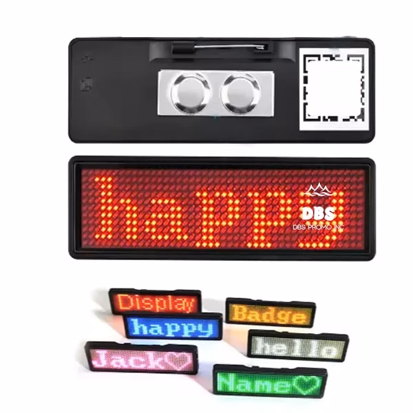 Wireless Bluetooth Led Name Badge
