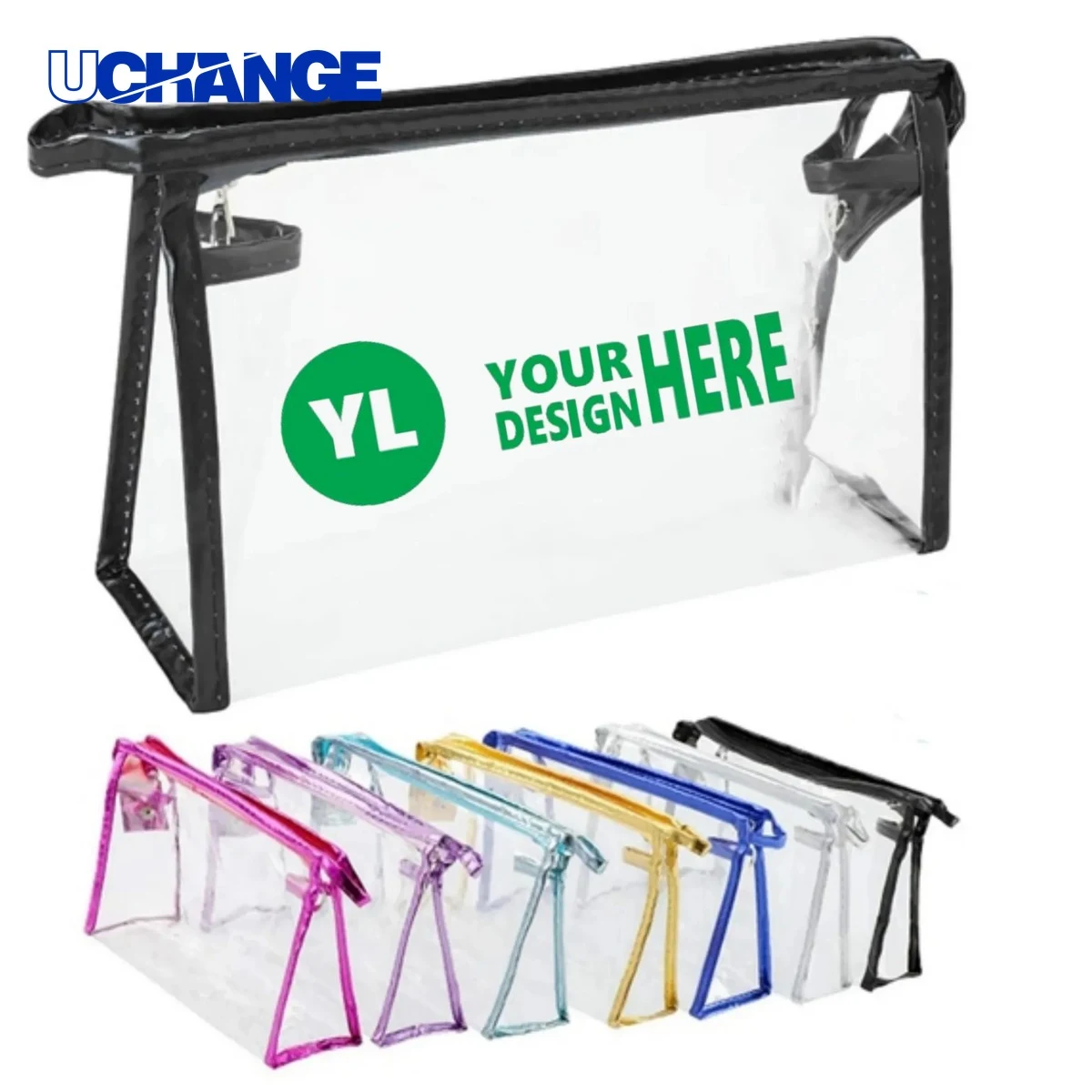 Clear Travel Security Toiletry Pouch 1