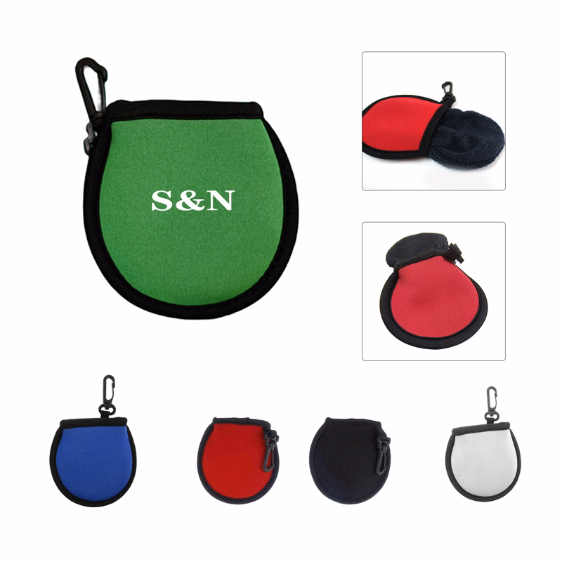 Neoprene Golf Ball Cleaning Pouch