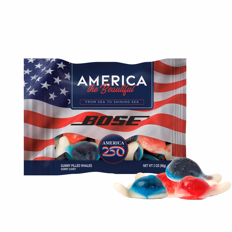 America 250- 2oz. Digibag™-Gummy Filled Whales