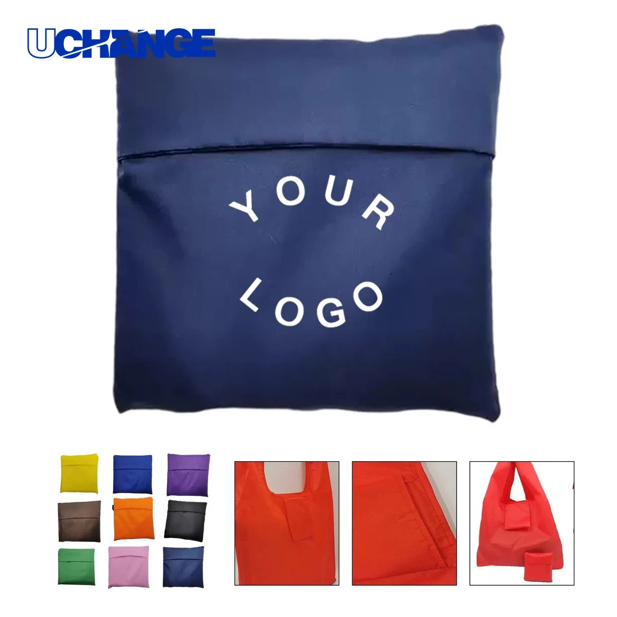 Folding Terylene Shopping Bag Carrier 22 Inch 1