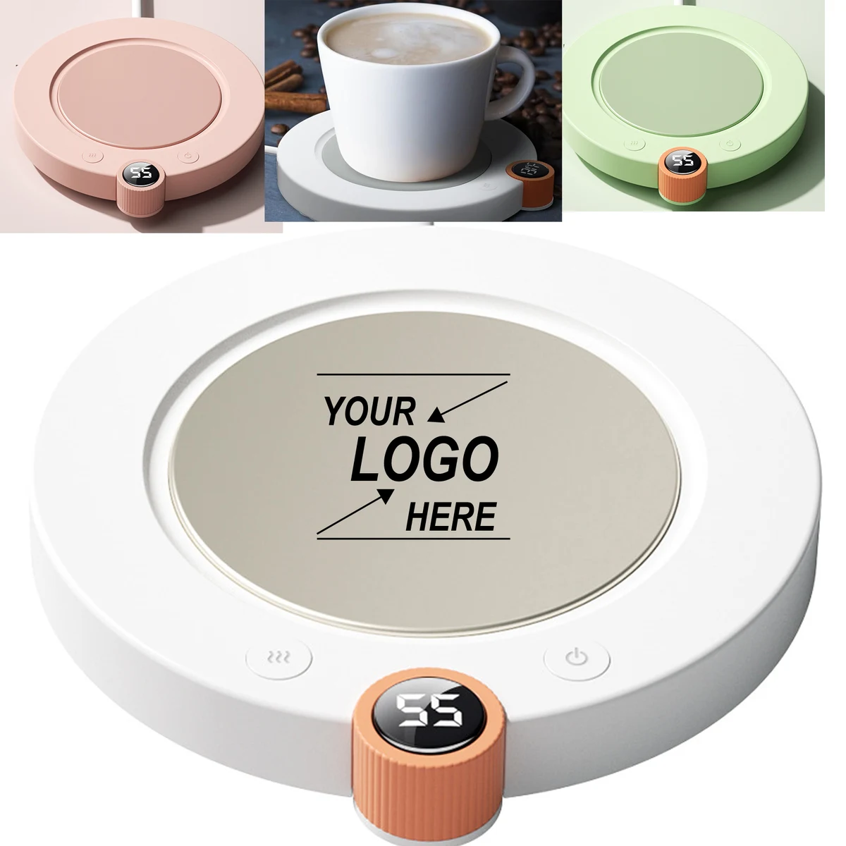 Electric Coffee Mug Warmer with Smart Temperature Control 1