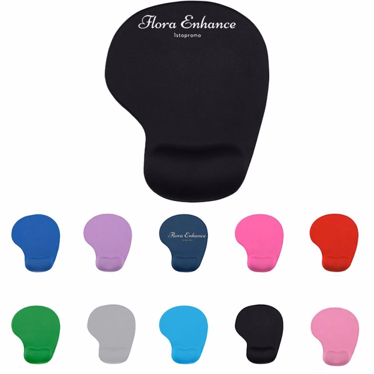 Office Mousepad with Gel Wrist Support