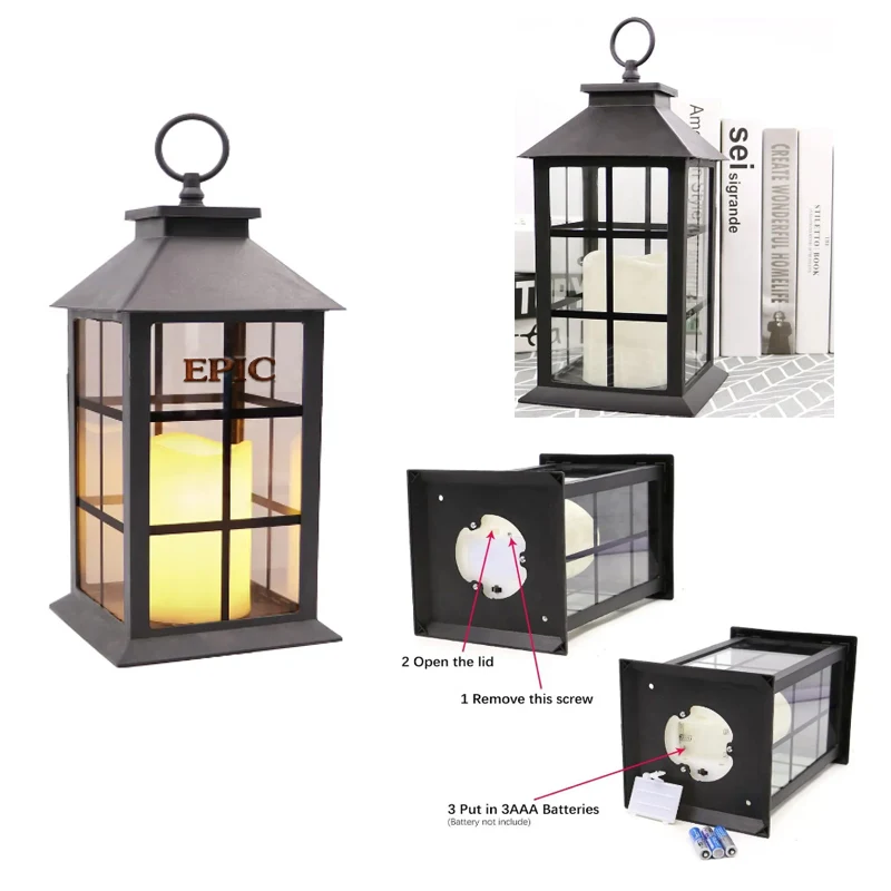 LED Light String Candle Lantern Decoration 1