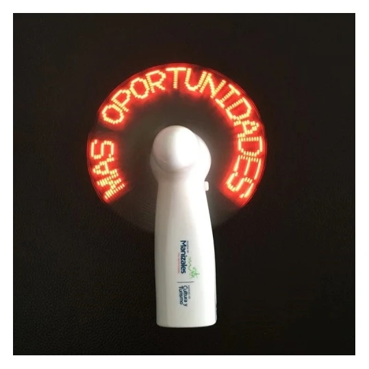 LED Message Flashing Fan 1