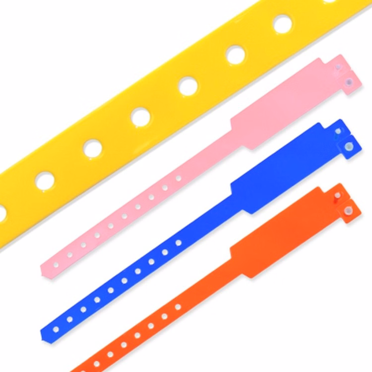 Stock Vinyl Wristband (Wide-Faced)