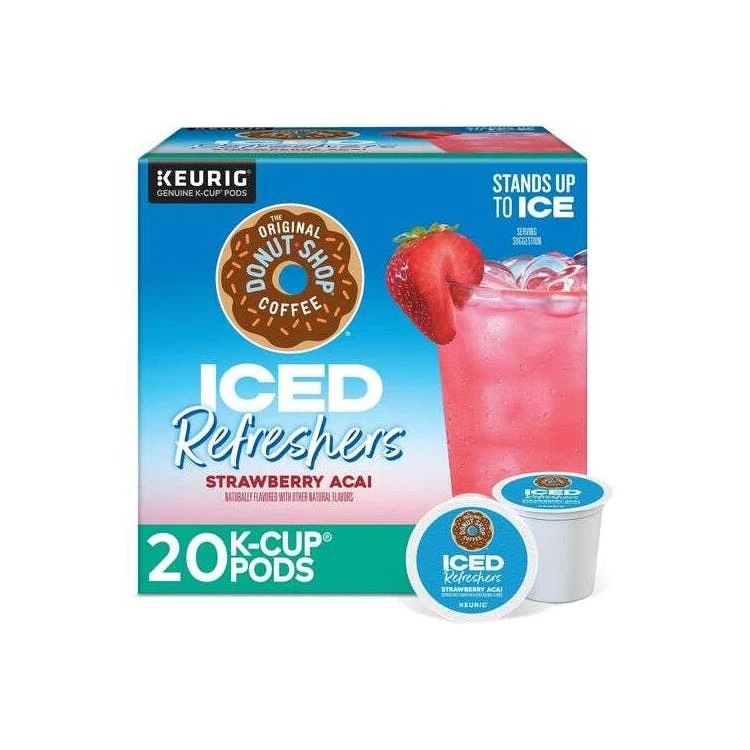 The Original Donut Shop® Iced Refreshers Strawberry Acai 1