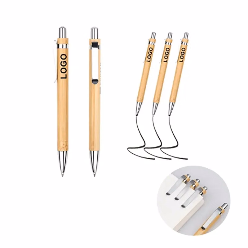 Environmentally Friendly Bamboo Retro Ballpoint Pen