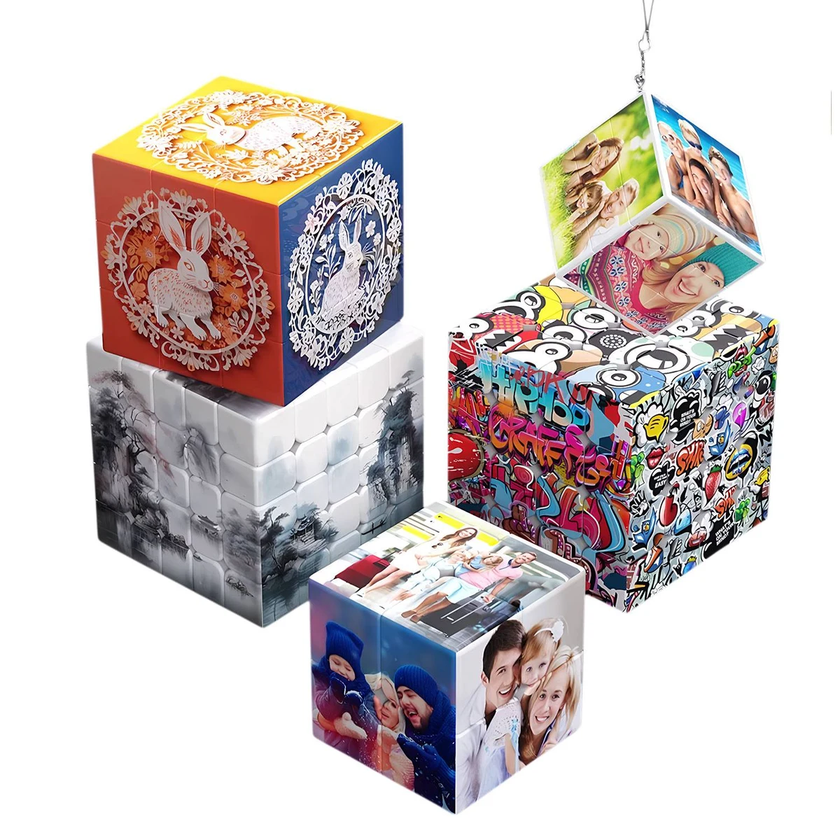 Custom 3x3 Cube Puzzle Toy 1