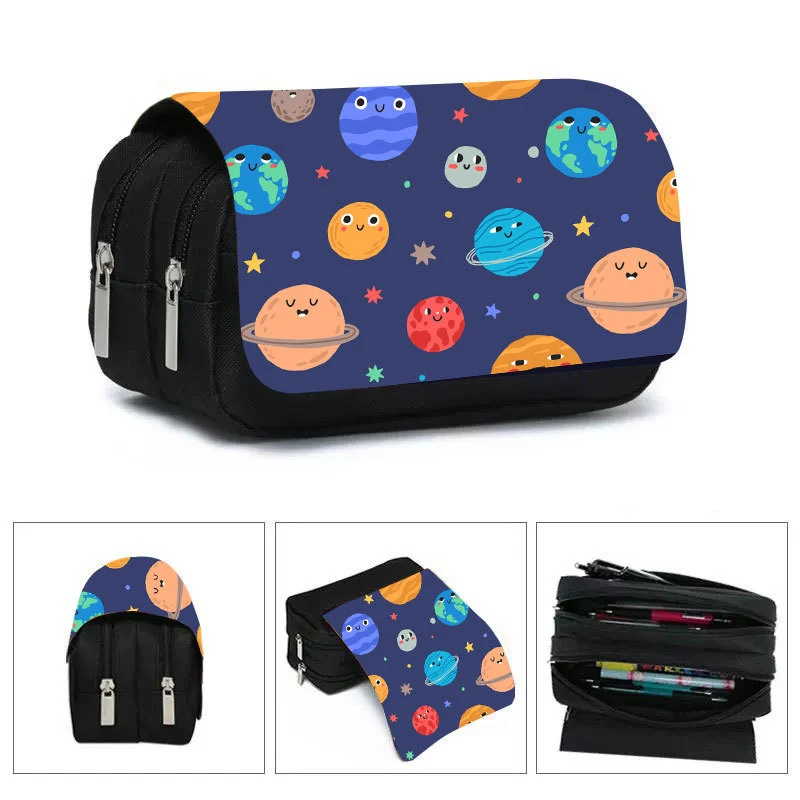 Double Pencil Case Pencil Pouch 1