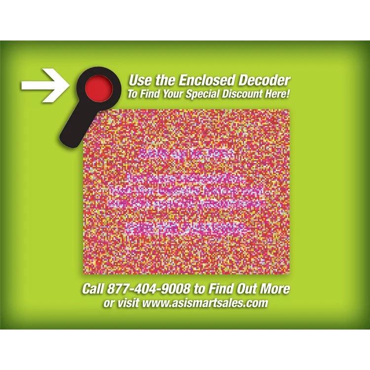 Decoder - Secret Reveal Decoder Message Artwork 1